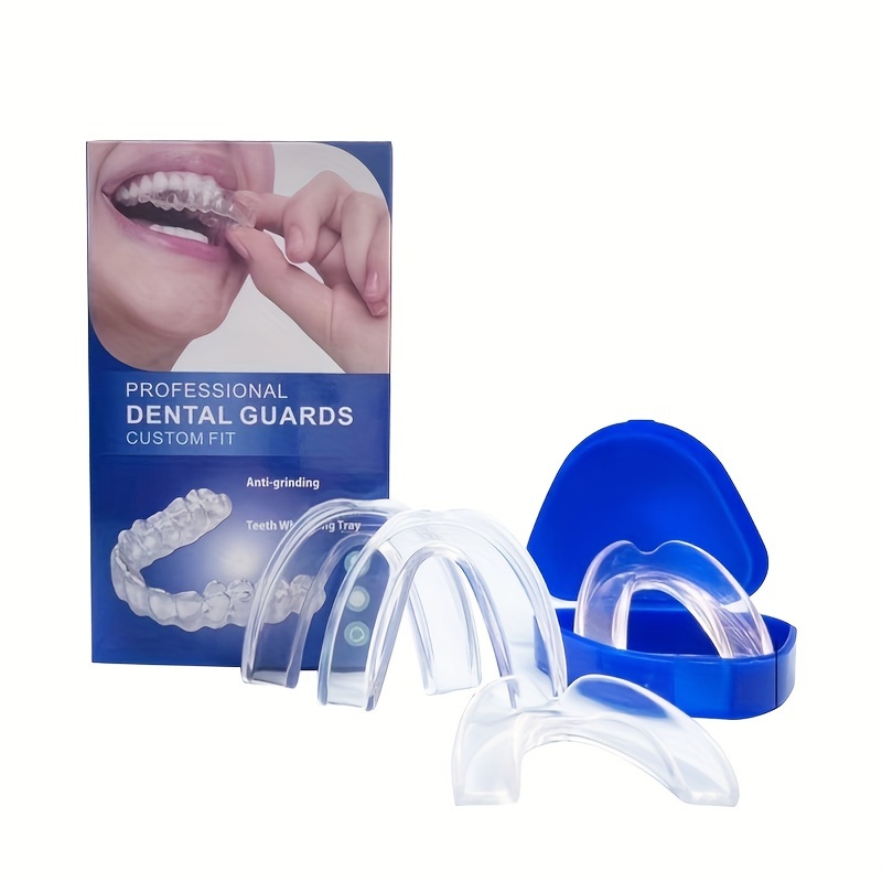 

Comfort-fit Moldable Mouth Guard For Teeth Grinding Clenching Bruxism At Night - Anti Snoring Device, Teeth Protector Mouthpiece