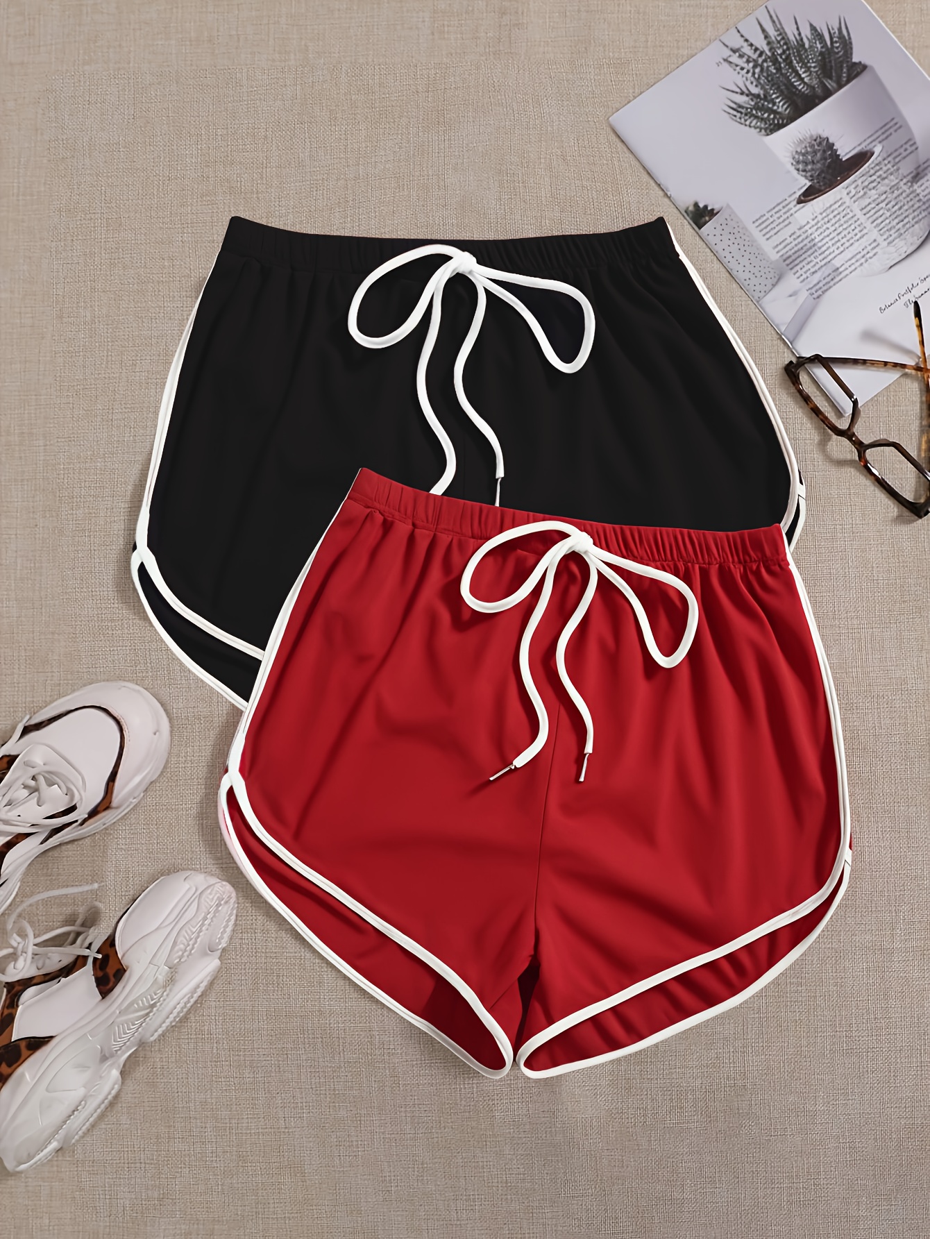 dolphin shorts sold on Temu Japan
