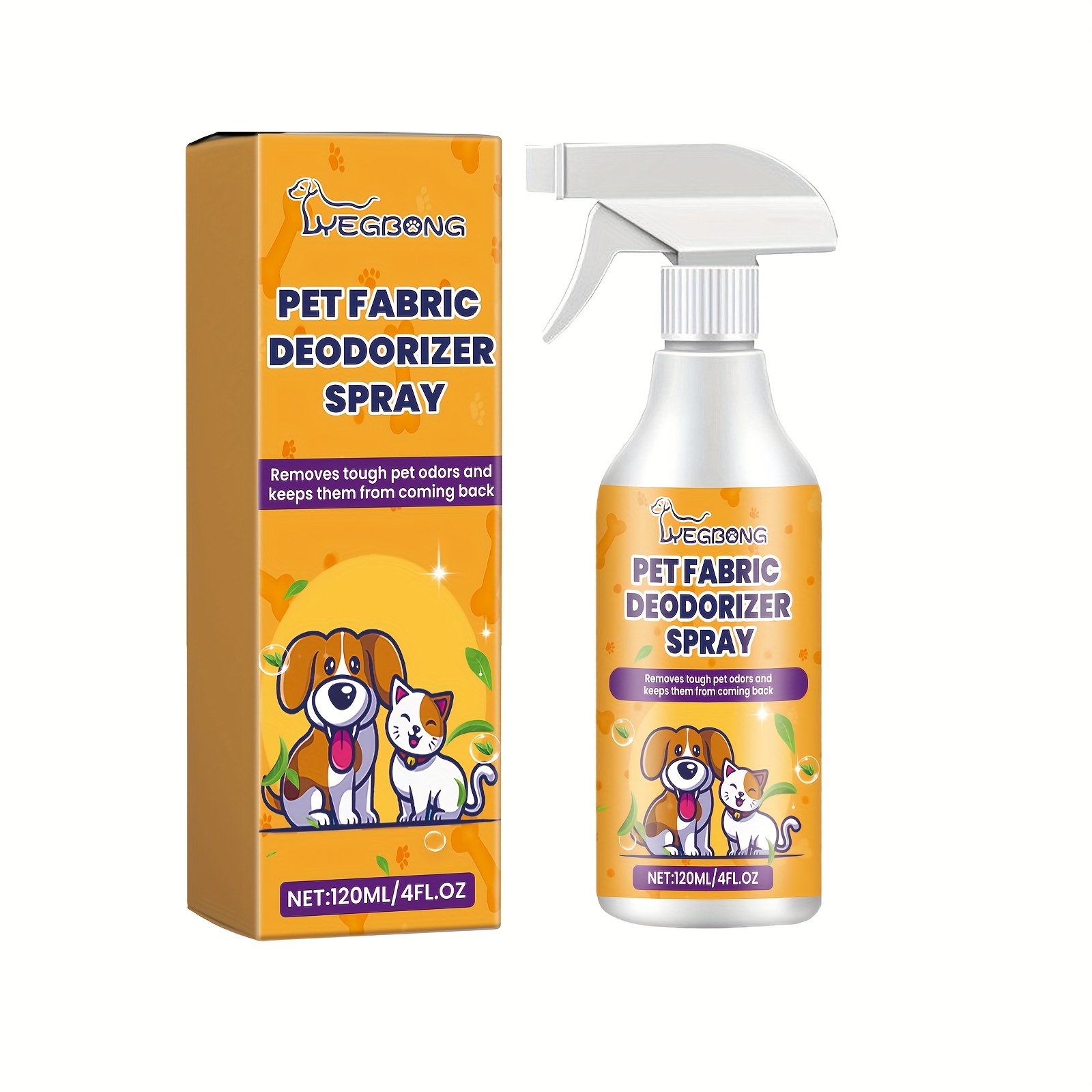 TEMU 1/2pcs Deodorant Spray For Pet Dogs, Deodorant And Refreshing Spray For Canine To Keep Indoor And Long-lasting