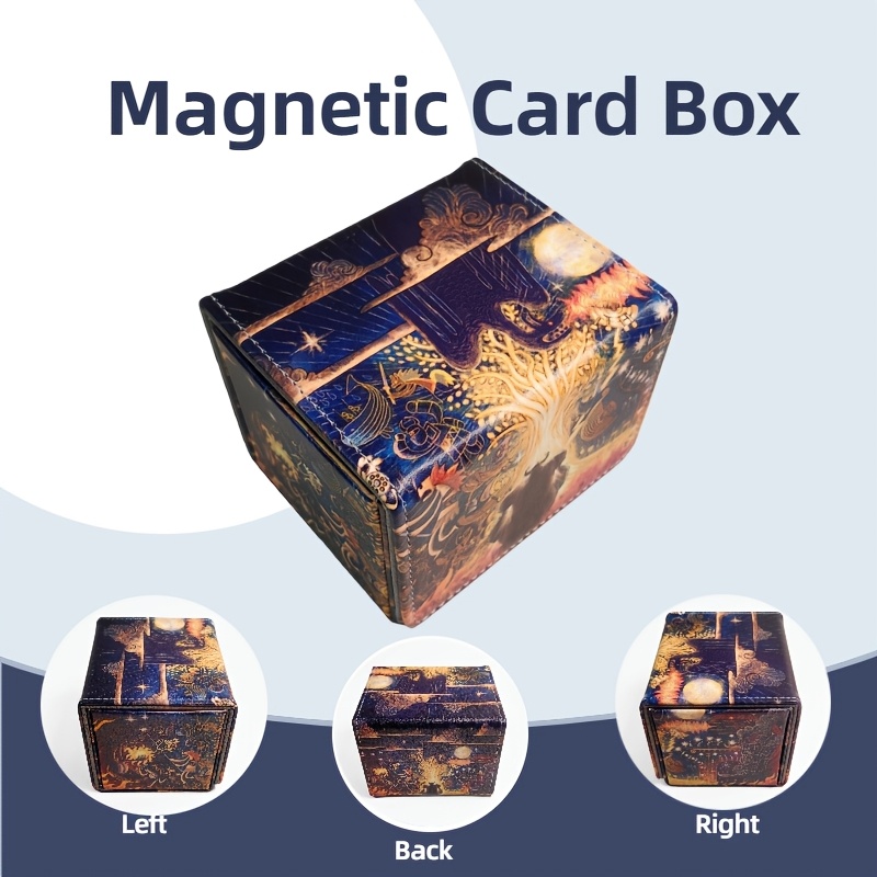 card storage box magnetic hidden storage case high quality - Temu