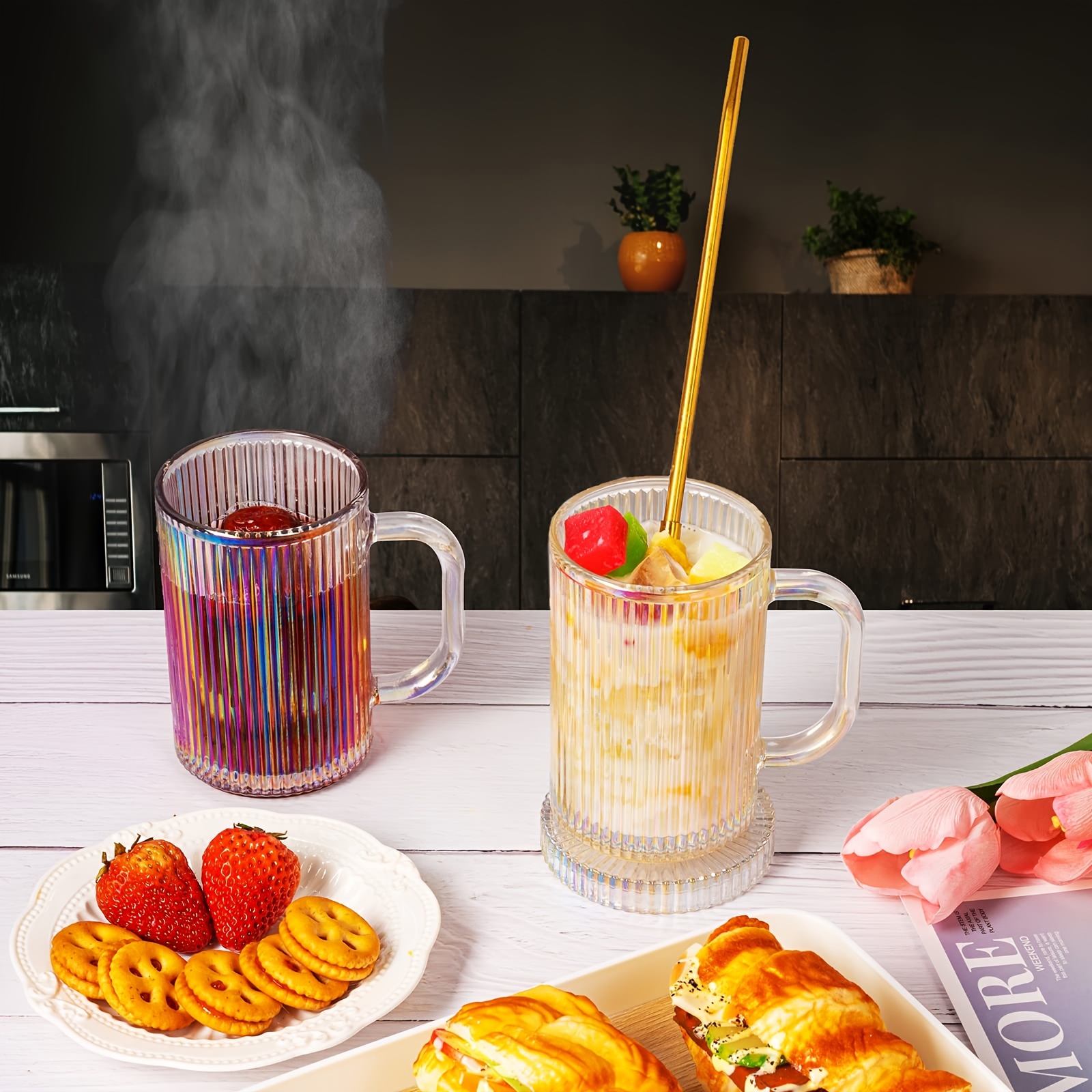 360 flow insulated coffee mug Travel Coffee Mug Spill Proof,Upgraded 12 oz Travel Mug with 360°Drinking Lid,Double Wall Vacuum Insulated Coffee Travel Mug Stainless Steel Tumbler