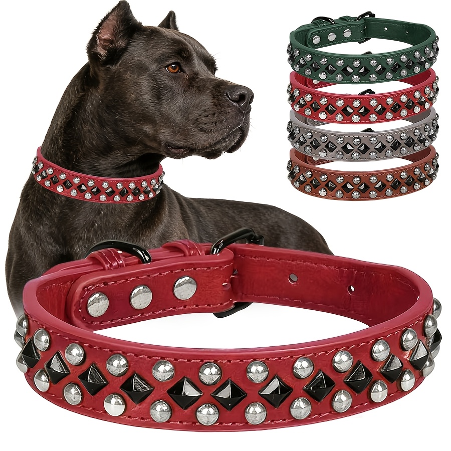 pitbull dog chain collar sold on Temu United States