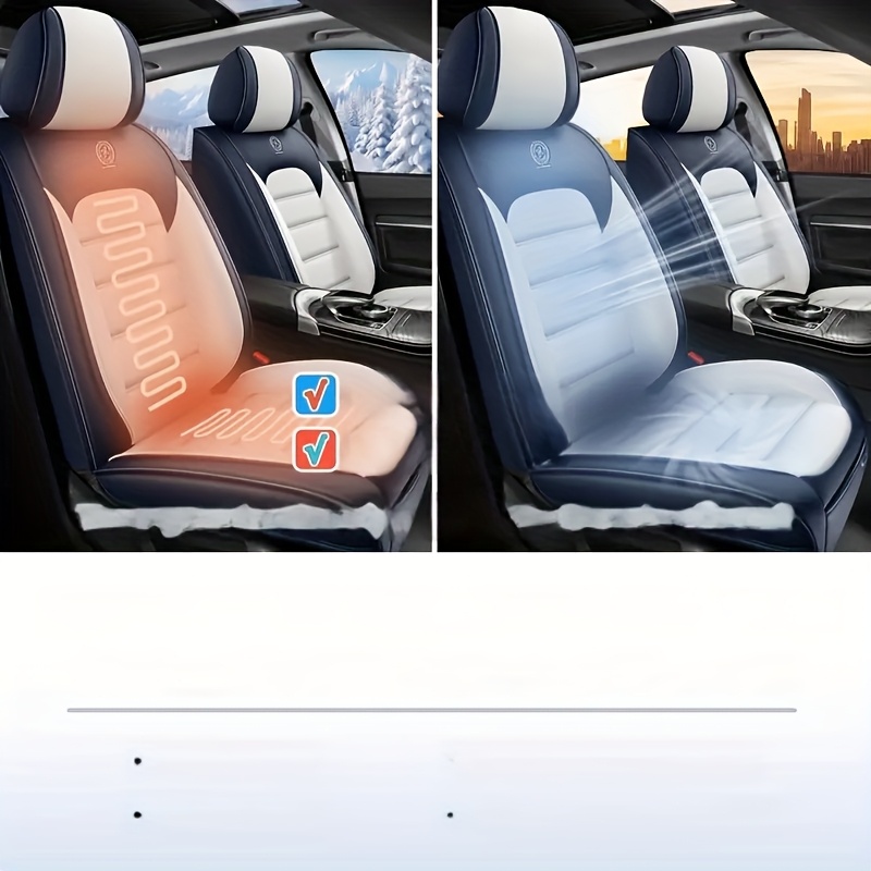 5 Seat Covers - Waterproof Seat Covers - Car Cushion for Toyota Tacoma | Land Cruiser| Avalon | Camry | Corolla | RAV4/ Yaris | Prius C | Venza | Crown | - Image 7