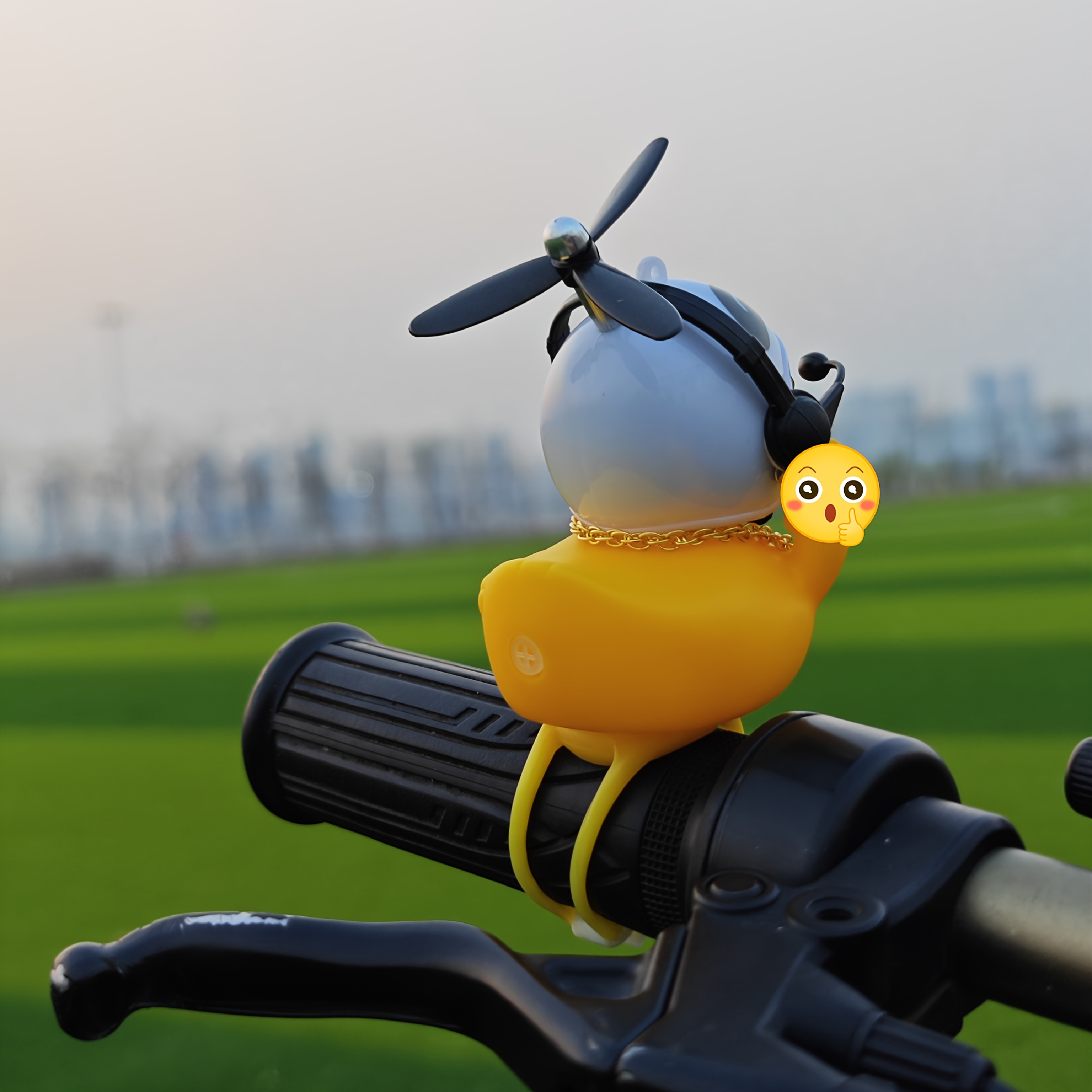 1pc motorcycle handlebar rubber duck Temu United Kingdom