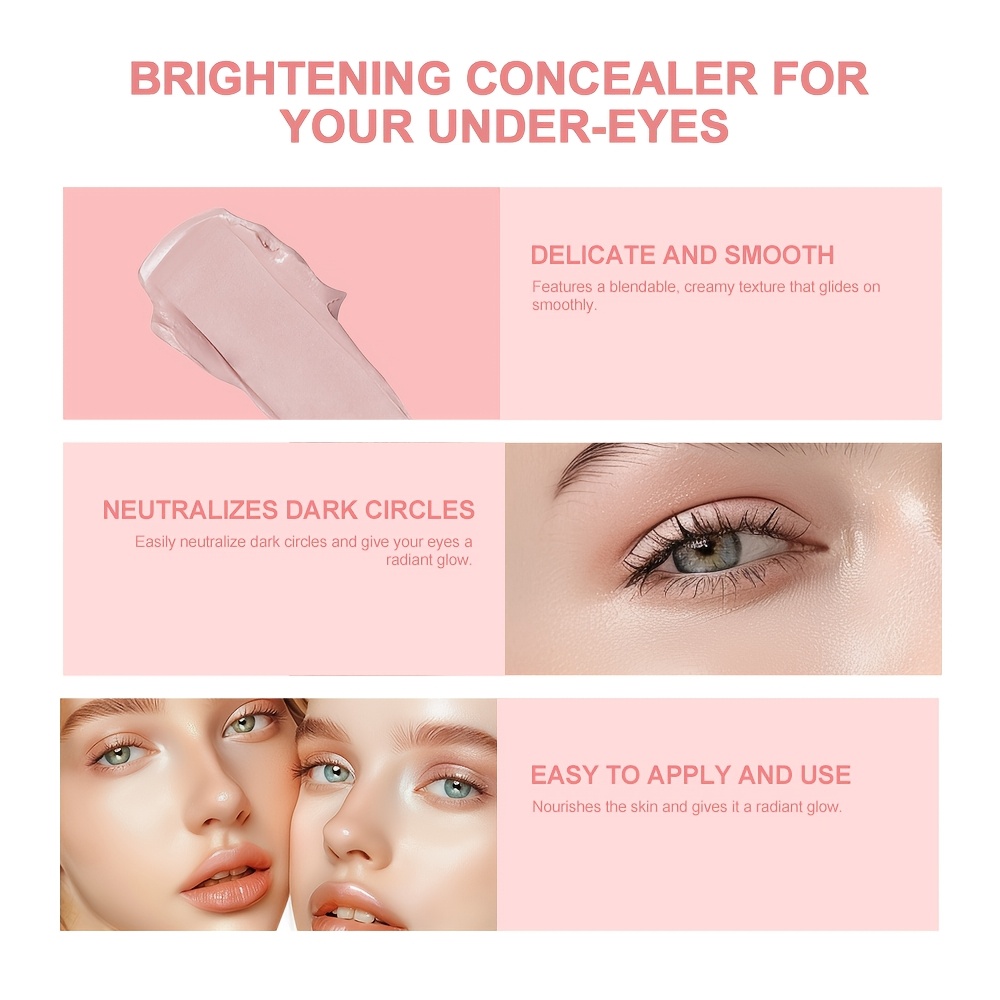 Moisturizing Eye Concealer for Brightening and Coverage