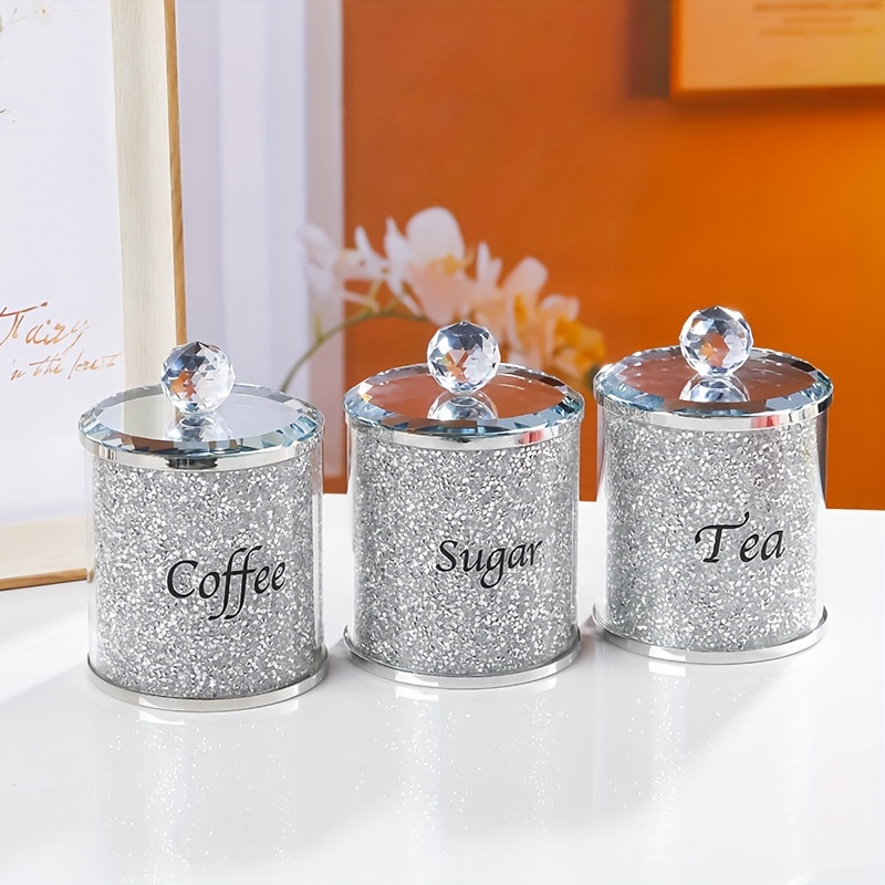tea and sugar container set sold on Temu United States