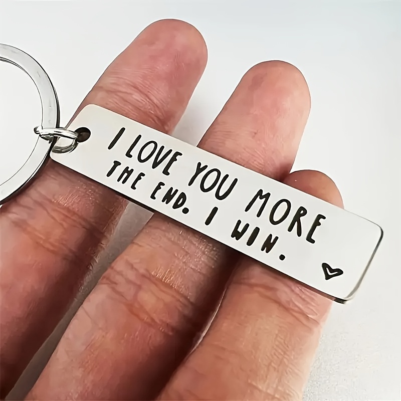 

2pcs Steel Keychains - For , , And | For & | For 's Day