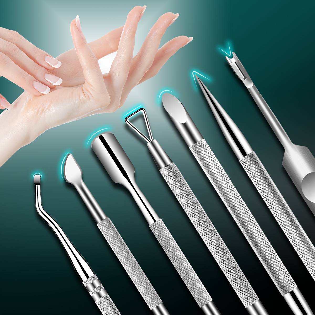 

5pcs Stainless Steel Ingrown Toenail Kit - Ergonomic Pedicure Tools With Portable Storage Box, Odorless, For Easy Nail Care, Ideal For Travel