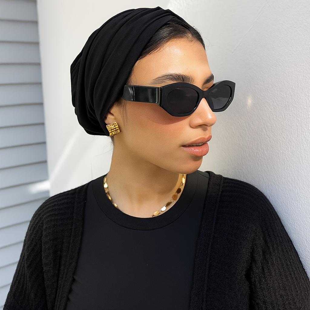 Image of 1pc Of Women's Classic Solid-color Headscarf, With 3 To , Multifunctional And Practical, Made Of Elastic And Soft Fabric, Suitable For Daily Wear, Sports, And Yoga