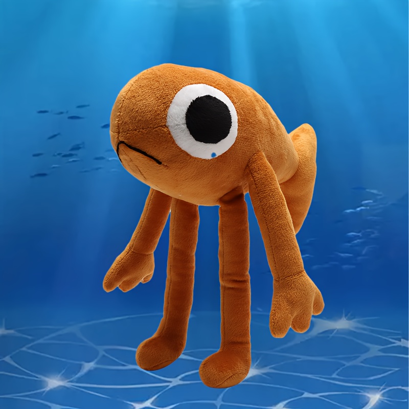 Le Poisson Fish Plush Toy - Stuffed Animal With Long Legs, Fish Stuffed Fish For Fans Of Cartoon Games, Collectors & Birthday Gifts, Cuddly Desktop Decoration For & (le Poisson Fish Plushie)