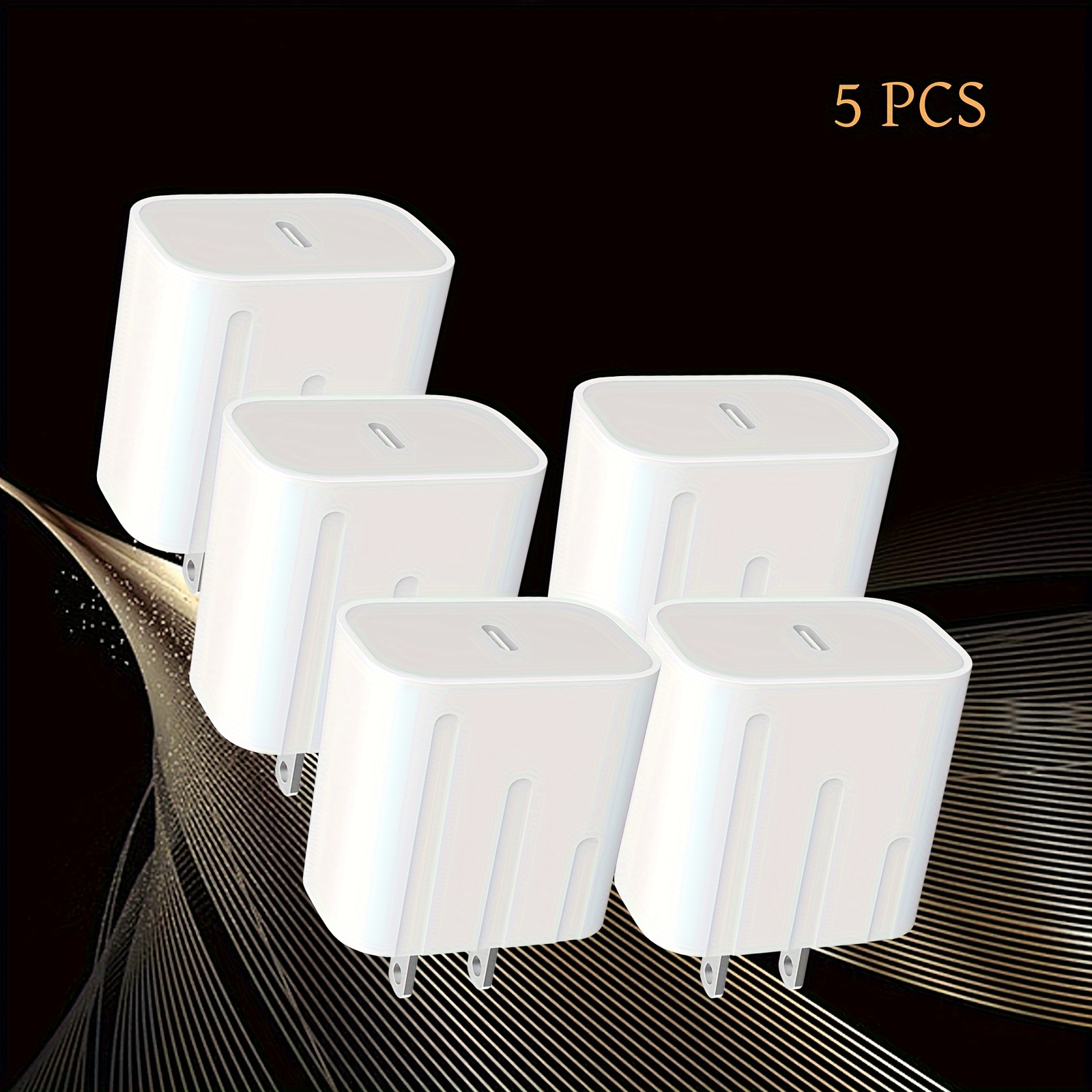 

For Iphone Charger Charging Ipad Charger Usb C Wall Charger Fast Charging 5-pcs