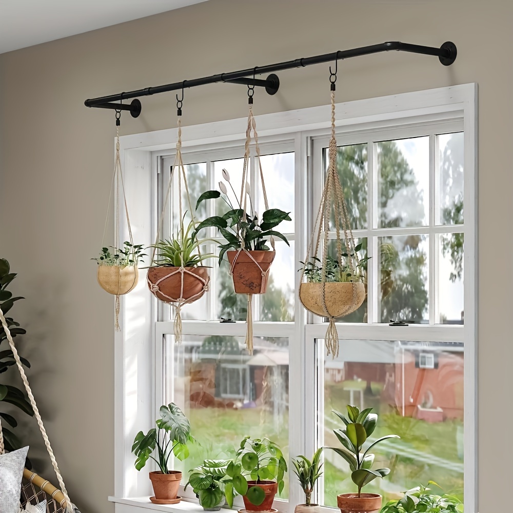an adjustable industrial hanging plant rod - Temu Germany