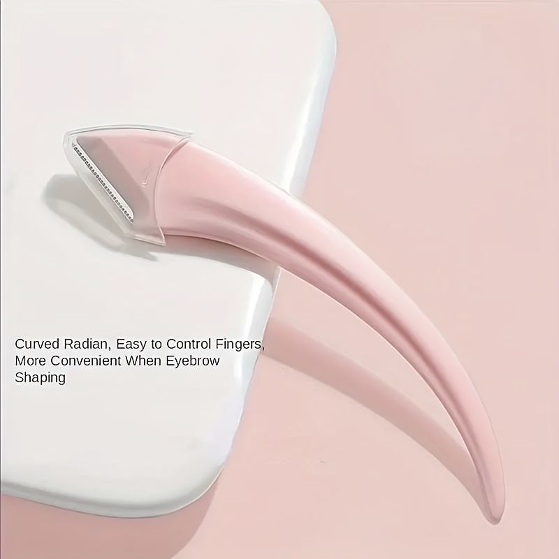 Tijeras de cejas con peine incorporado de acero inoxidable - Herramienta de belleza de precisión con mangos rosas, diseñada para uso tanto con la mano izquierda como con la derecha, adecuada para el cuidado profesional y doméstico, con una construcción de metal duradera para la modelado de las cejas - Imagen 10