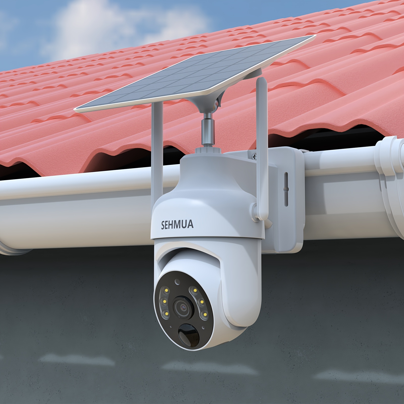 Aquarium Bracket, for Tp-Link Tapo Outdoor Pan/Tilt Wi-Fi Security Camera (C530WS C520WS/C510W/C500/C501W/TC40GW/C51A/C52A), SEHMUA RBX-S73 Solar Security Camera
