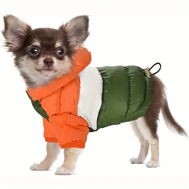 Abrigo de perro y para invierno, chaqueta impermeable para perro,  chaleco de ropa para perro pequeño, chaqueta de plumón resistente