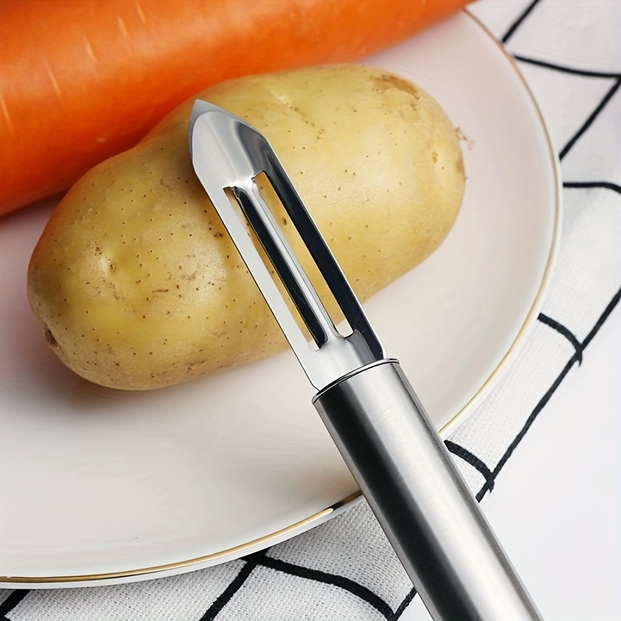 Stainless Steel Peeler, Scraping Artifact, Peeler, Kitchen Multi-functional Household Melon And Fruit Sharp Peeler