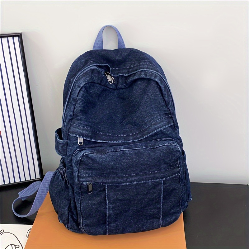 American apparel denim backpack best sale