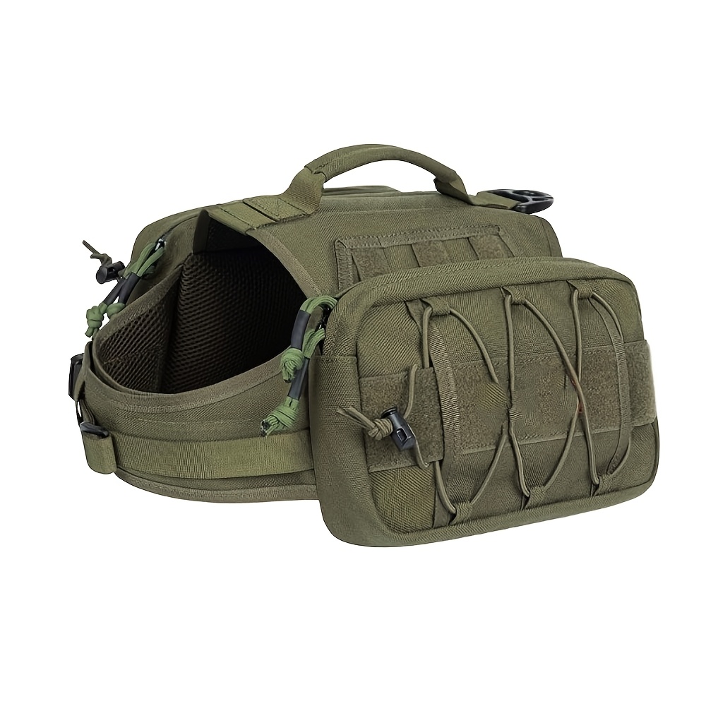 Image of Adjustable Tactical Dog Harness Vest, Universal Size Dog Chest Harness For Medium To Large Dogs, Walking Pet Vest, Dog Harness