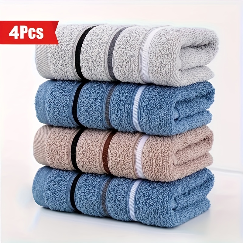 

4 Luxurious Soft Absorbent Towels - Adults At Home, Christmas And Gifts