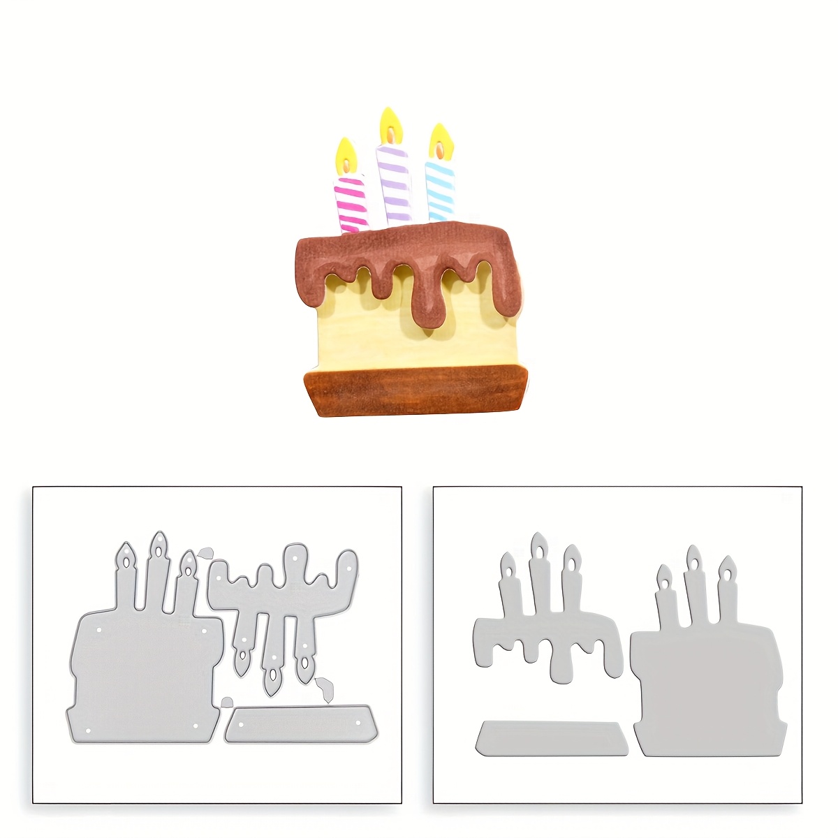 Fustella Metallo A Forma Di Macaron - Per Scrapbooking, Carta, Biglietti Fai Da Te, 95x63mm - Foto 9