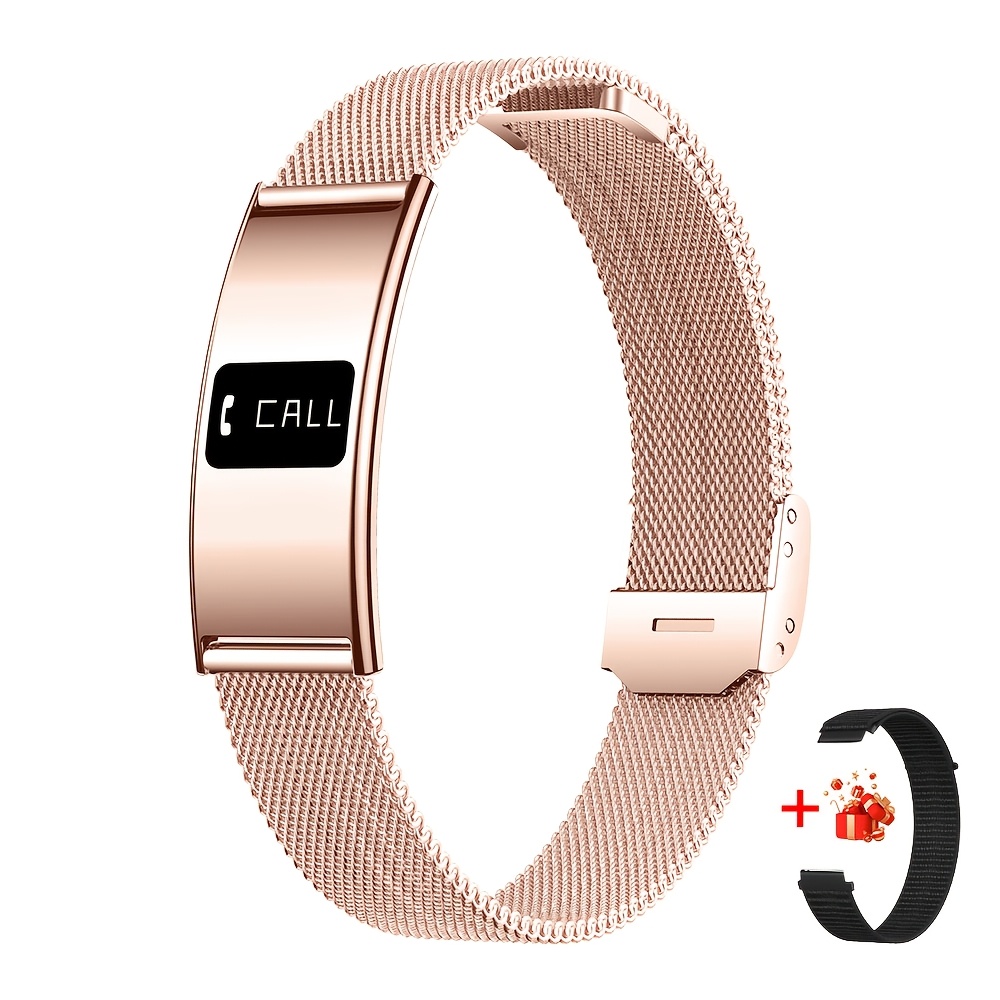 GWENLAND 2025 Smart Bracelet - Zinc Alloy Body, Lightweight And Fashion, Multiple Sport Modes, Step Count, Sleep Detection, IPX8, Remote Control Photography, Ideal Christmas Gift for Boyfriend Or Girlfriend - Image 7
