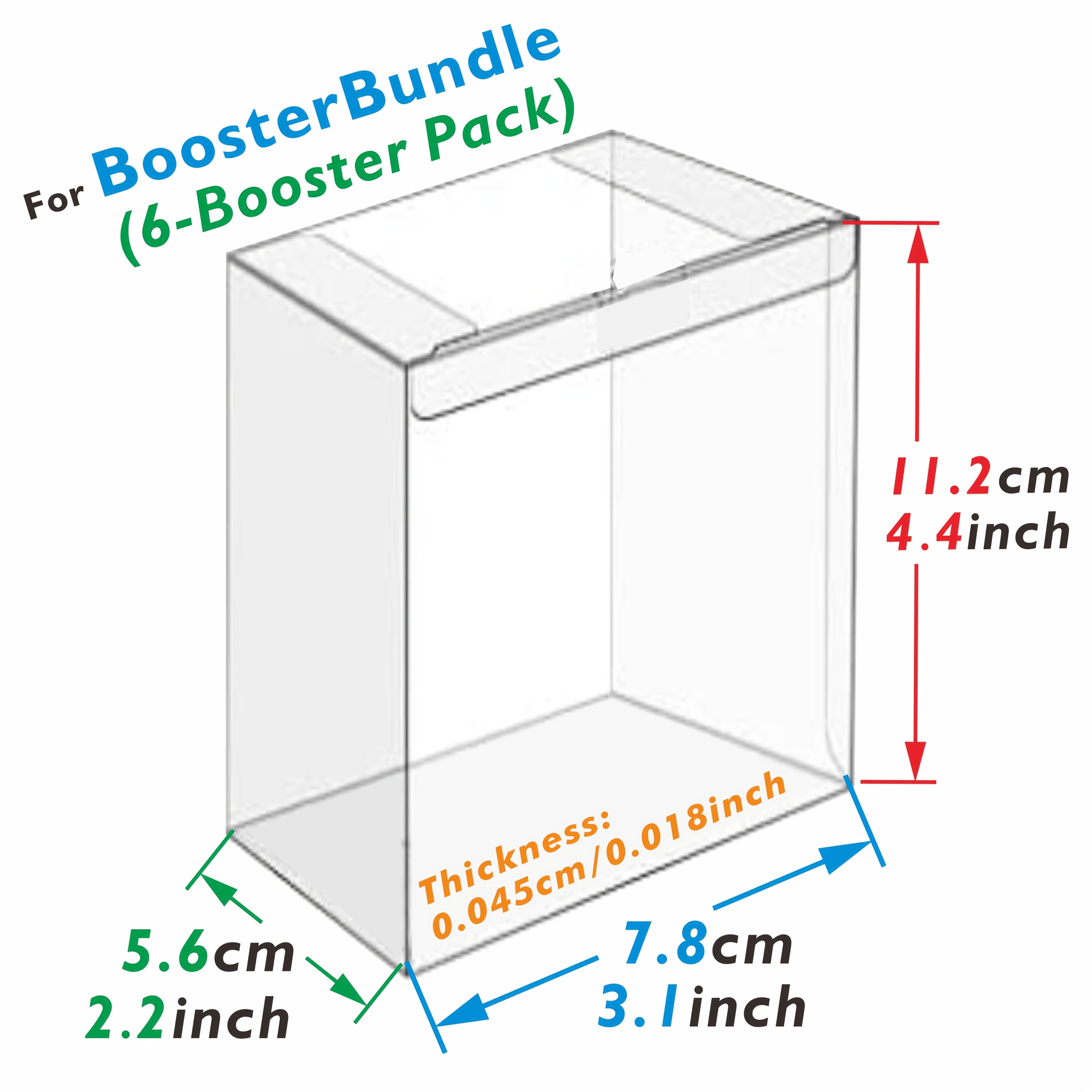 booster box plastic case Amazon.com: Fidelis Pokemon Booster Box Protective Case (5 Pack) main image 1