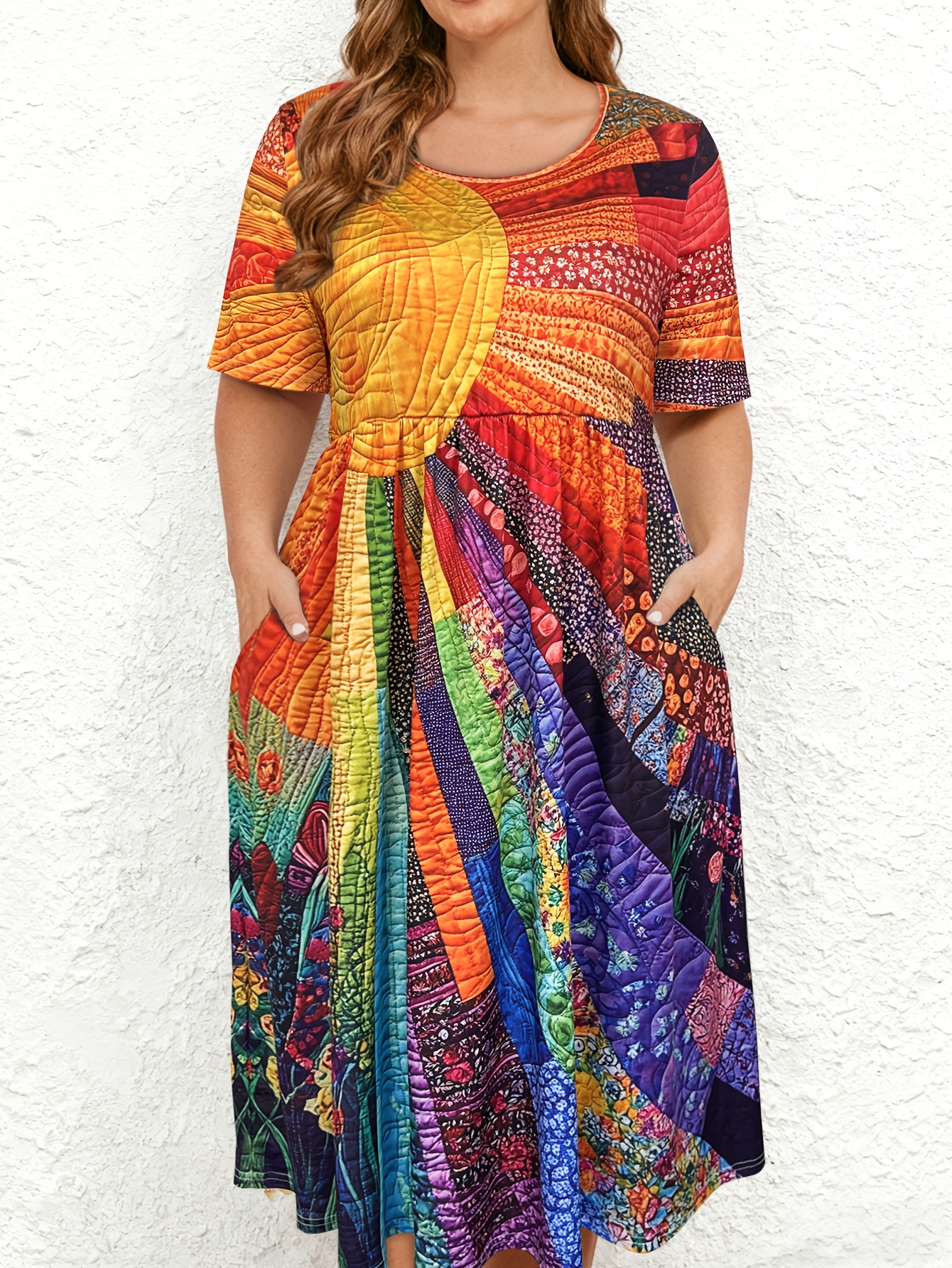 batik dresses sold on Temu New Zealand