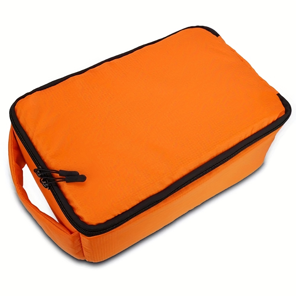 E-shop SLR Kamerataschen-Einlage, tragbare Projektor-Objektivtasche, super dicke Kameratasche, Anti-Fall Orangefarbene Tragetasche
