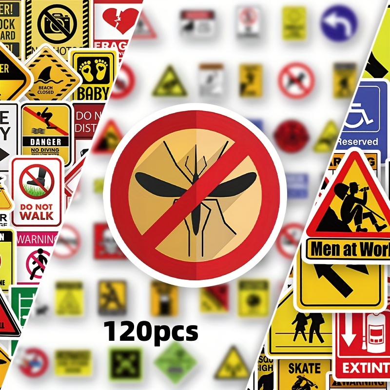 TEMU 120 Roliga Klistermärken för Kylskåp, Resväskor, Skateboards & Laptops – Dekoration