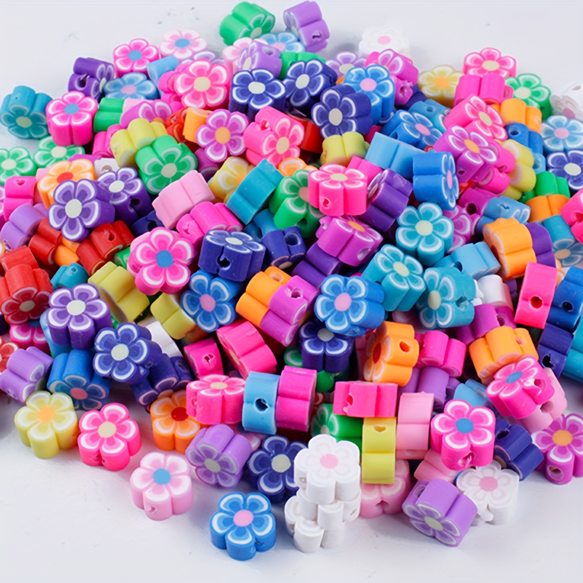 

50pcs/lot 10mm Shaped For Jewelry Making Diy Couple Bracelets Necklace Phone Craft Supplies