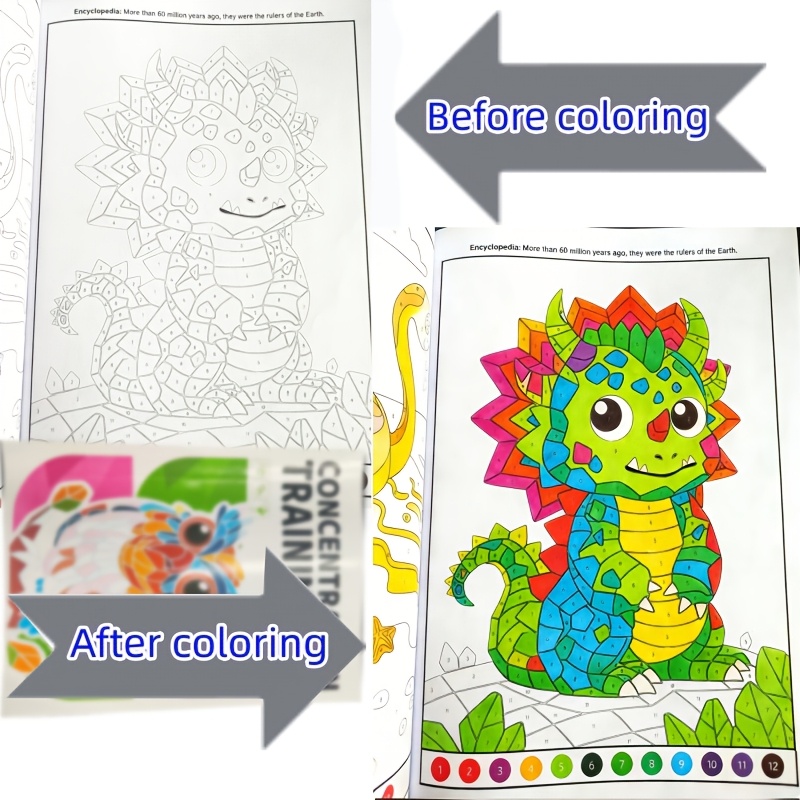 48 Pages Fun Drawing & Activity Book, Animals Themes, Interactive Book, Ideal Birthday & Holiday Gift For Boys And Girls