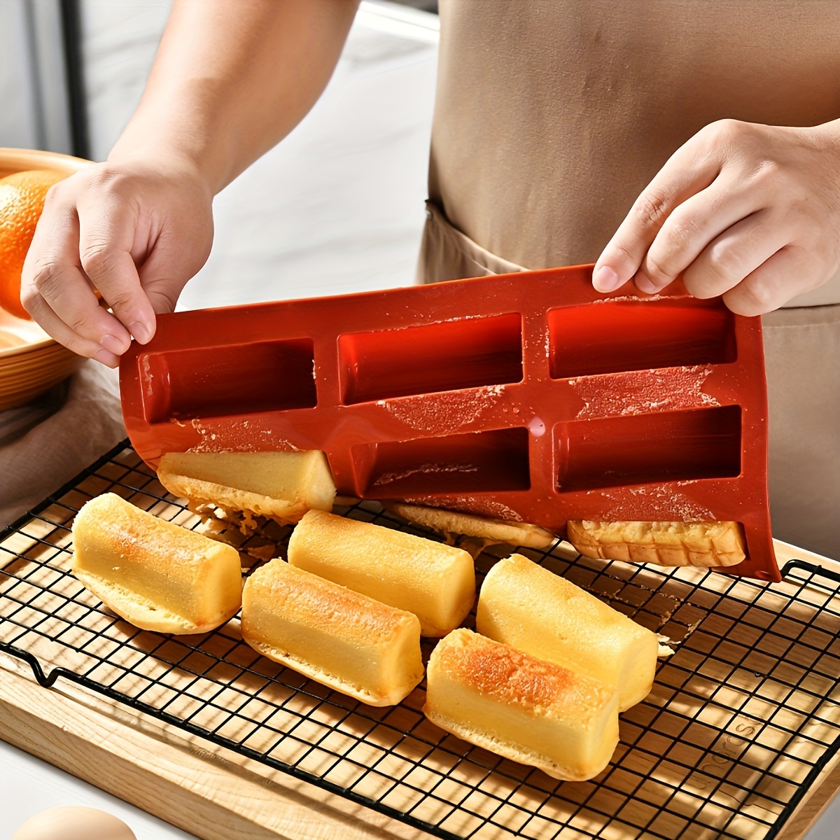 1pc 9- Silicone Mold For Candy, Energy Bars & More - , For Chocolate, , & Ice - Perfect For Holidays, Cake, Chocolate Molds