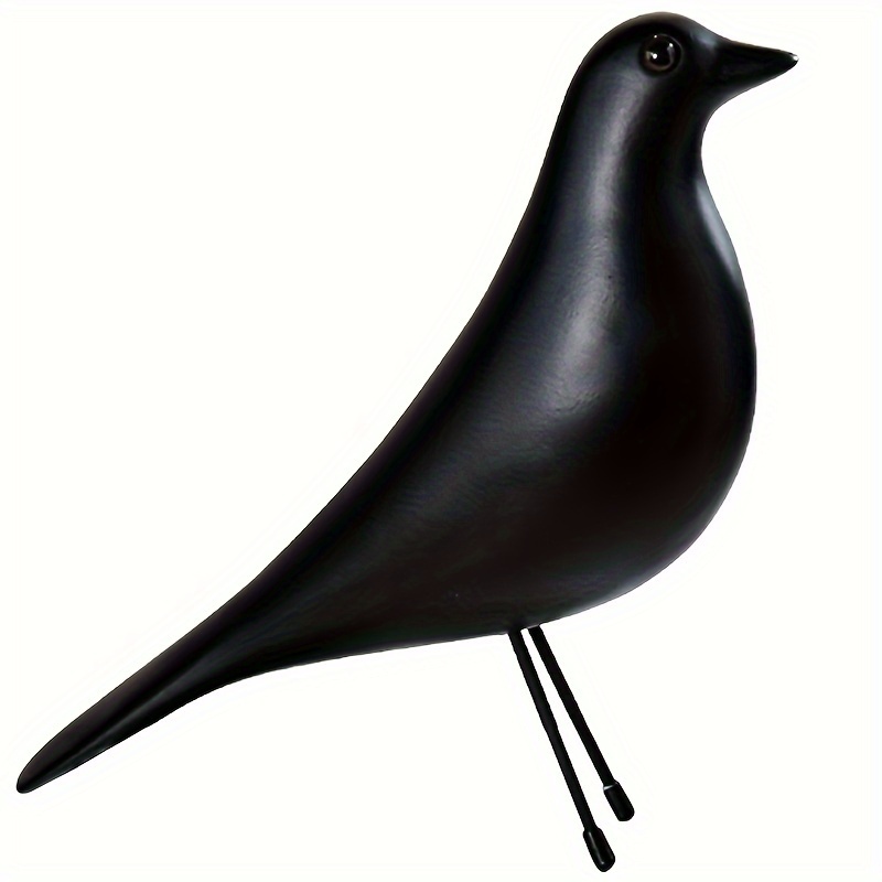 1pc Modern Resin Bird Statue, Bird Statue Decoration, Suitable For Office, Room, Bedroom, Coffee Shop, A Very Comfortable Bedroom Decoration, Room Decor