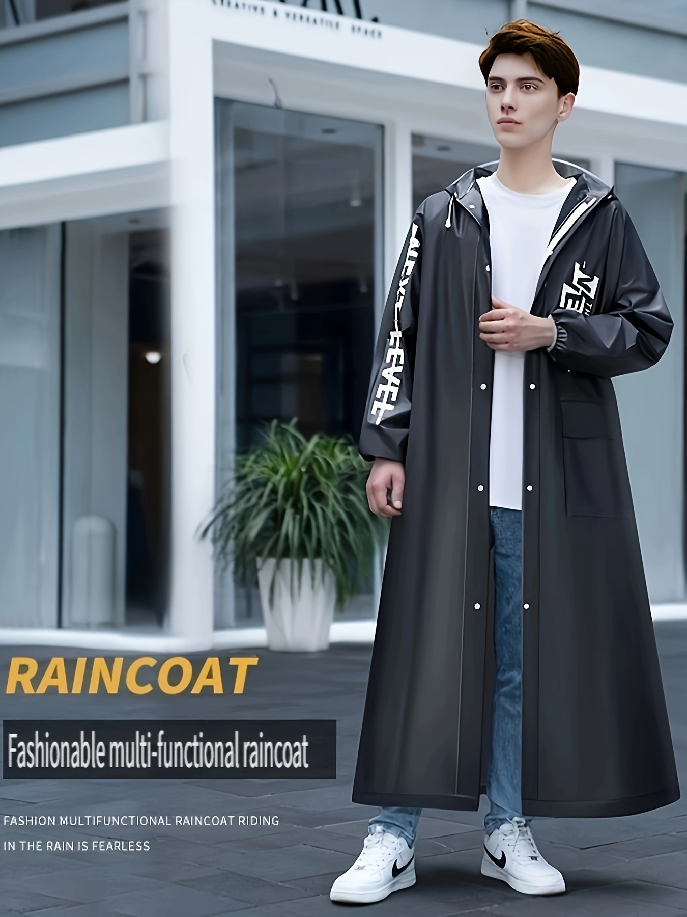 Rain Coat Men - Temu