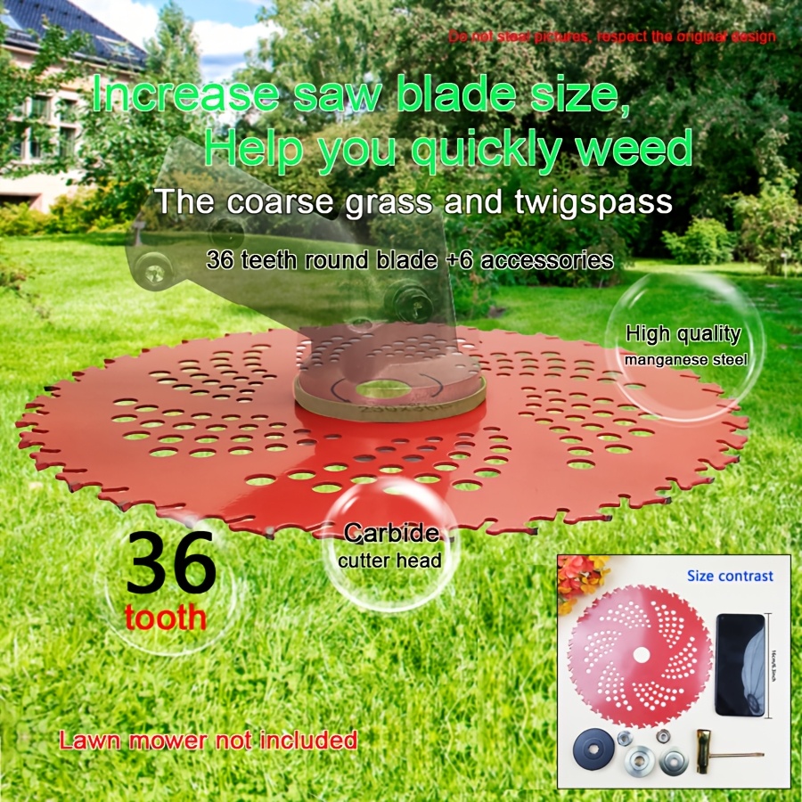 1pc inch 36 tooth circular grass cutting blade Temu Germany