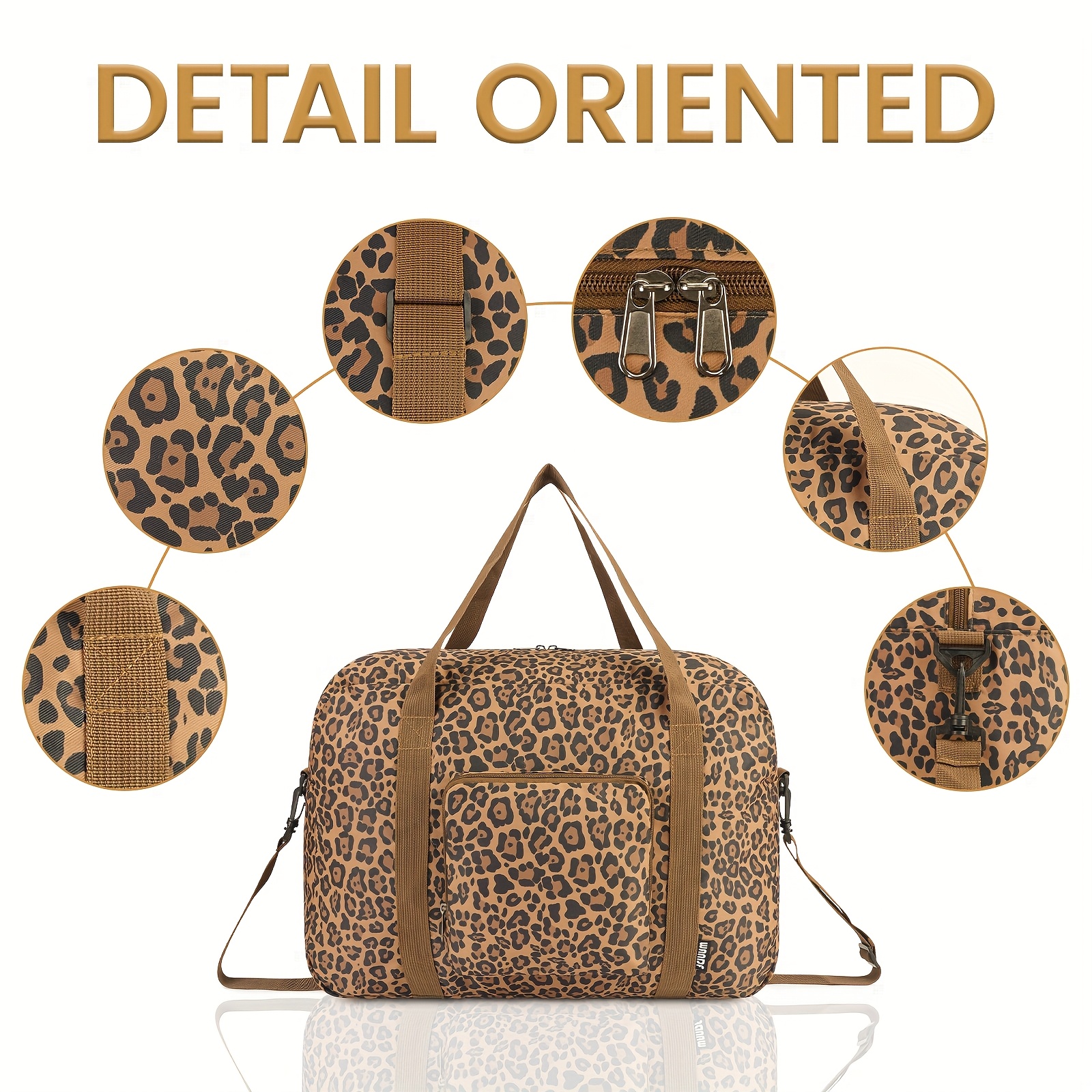 compact travel duffel bag featuring a shoulder strap - Temu