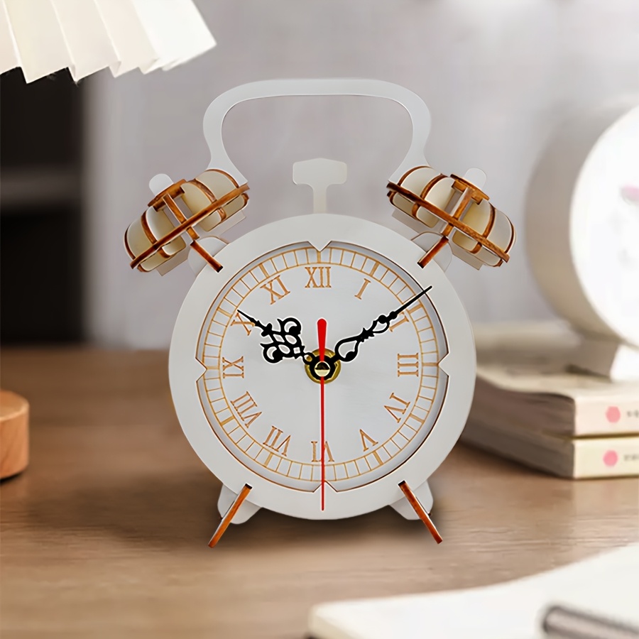 reloj despertador pequeño y reloj silencioso ideal para