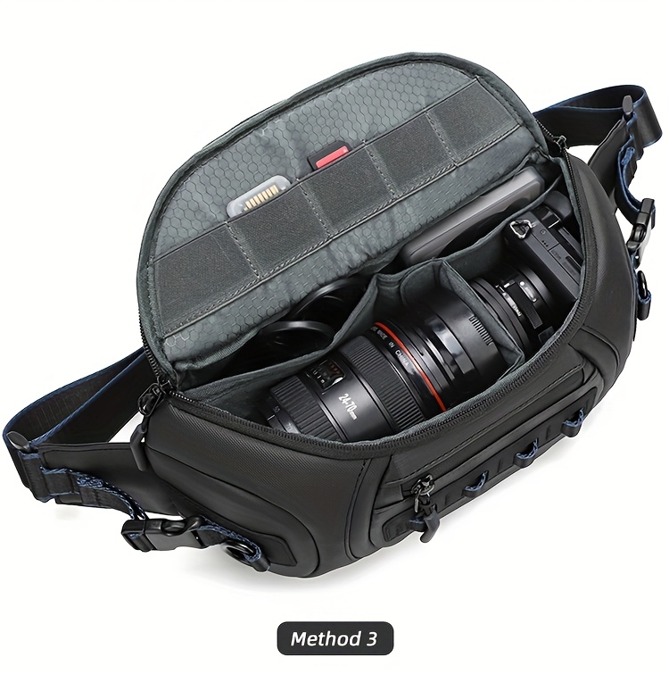 borsa a tracolla per fotocamera, borsa   per gadget per fotocamera digitale dslr, borsa a tracolla vintage per fotocamera Dettagli dell'articolo 3