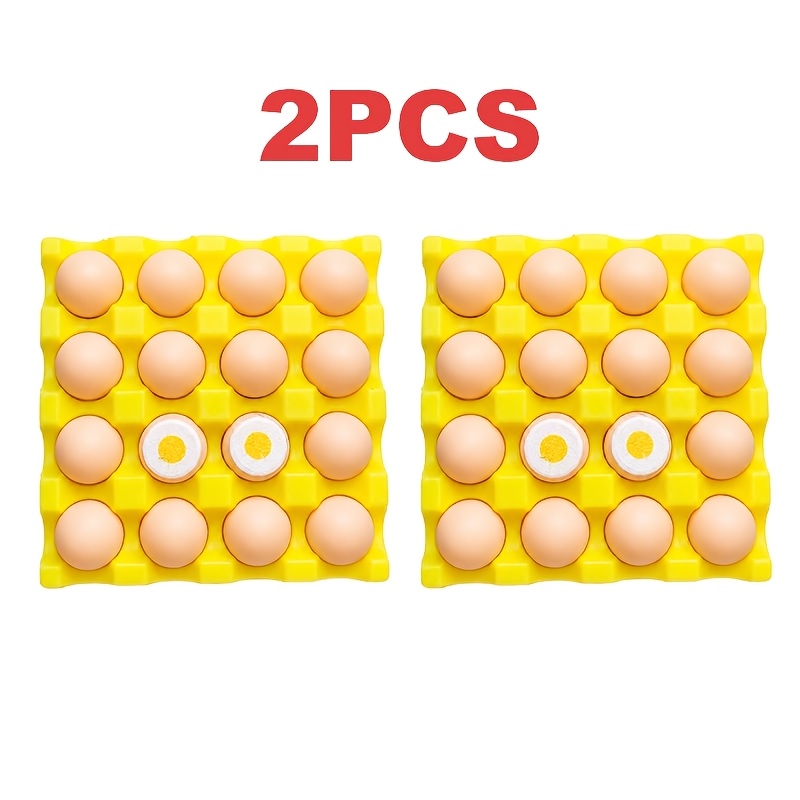 TEMU Lot de 2 aimants de réfrigérateur d'œuf avec ventouse intégrée et porte-photos/notes amovibles - Base adaptée pour , affichage de photos, notes
