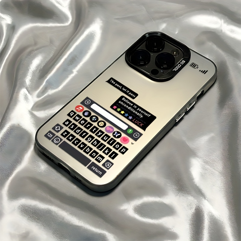 mobile phone keyboard pattern phone case 24 Temu