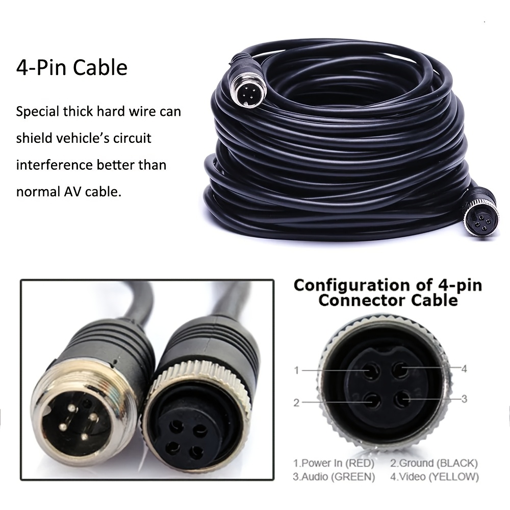 reverse camera cable sold on Temu Australia