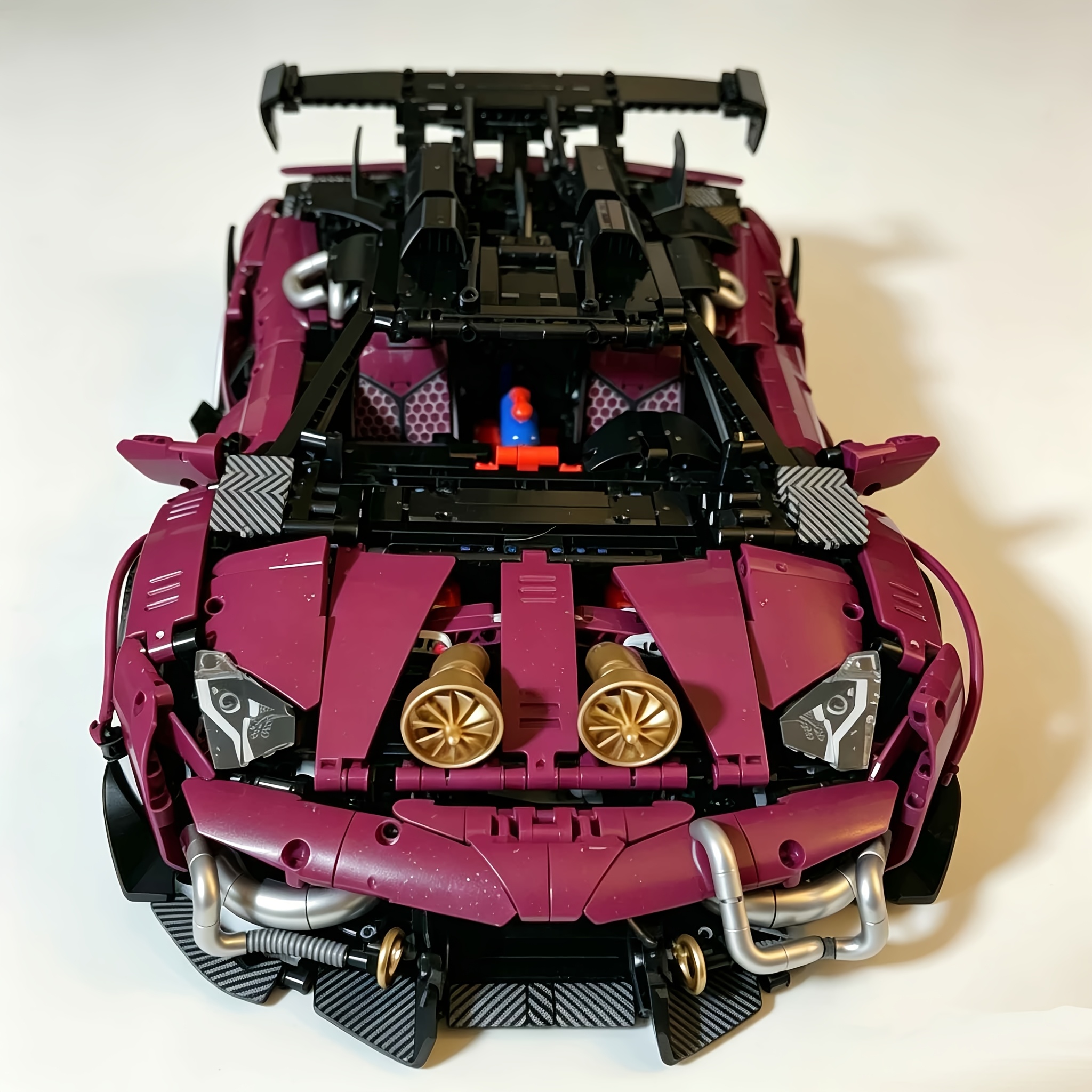 Image of 3950pcs Particle Mechanical Group Sports Car Building Blocks, Building Block Supercar Assembly Models, Collectible Gifts, Local , Holiday Gifts, Building Blocks