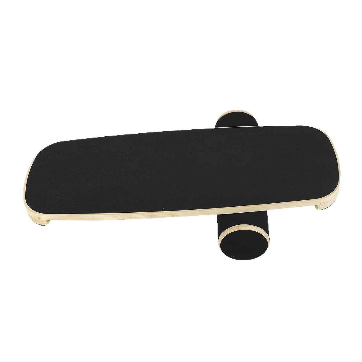 TEMU Surf Balance Board - Antislipoppervlak, Houten Constructie, Kernkracht, Stabiliteitstraining, Geschikt voor Yoga, Skiën, Skateboarden - Thuis
