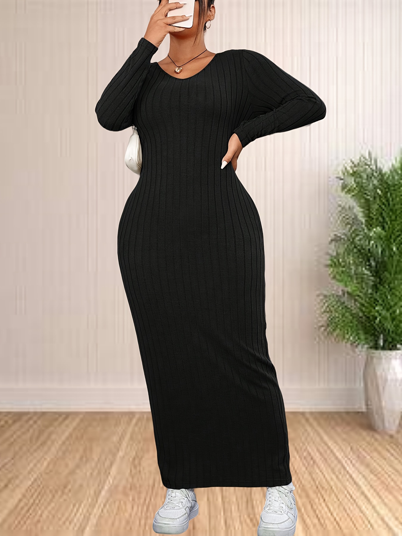 green emerald velvet dress Plus Size Fitted Long Sleeve Satin Gown by Cinderella Divine 7482C – ABC  Fashion main image 0
