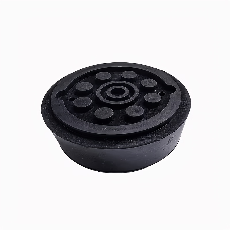 TEMU 1/2pcs 52mm Car Jack Rubber Pad For Lifting Machinery Rubber Support Pad For Universal Lifting Machine Rubber Height Block Car Jack Rubber Pad