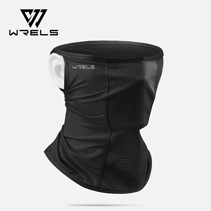 TEMU 1pc Wrels Breathable Cycling Face Cover, Lightweight Quick- Gaiter, Ergonomic Fit For Outdoor Cycling, Hiking, Running And Sports, Summer Hiking