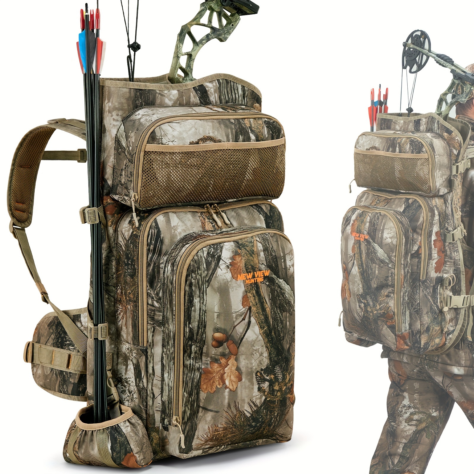 Hunting backpacks with bow holder on sale