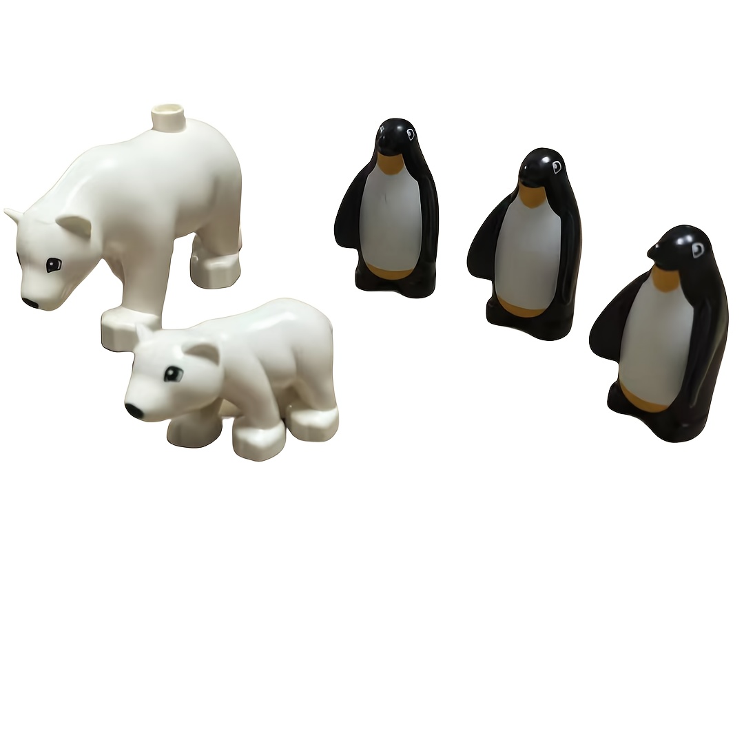 Set di Animali Blocchi da Costruzione,Mini Blocchi