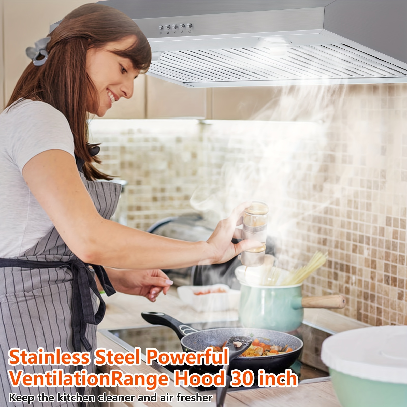 Cos 5mu36 Range Hood Ductless Convertible Duct Temu