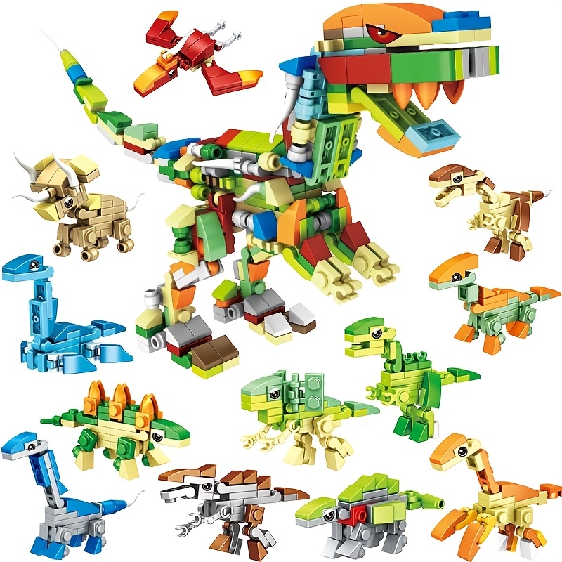 Mini Dinosaur Building Block Set for Creative Play